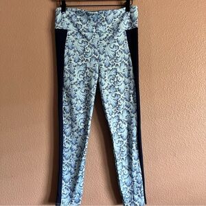 Anthropologie Daily Practice Blue High Rise Leggings Size Large